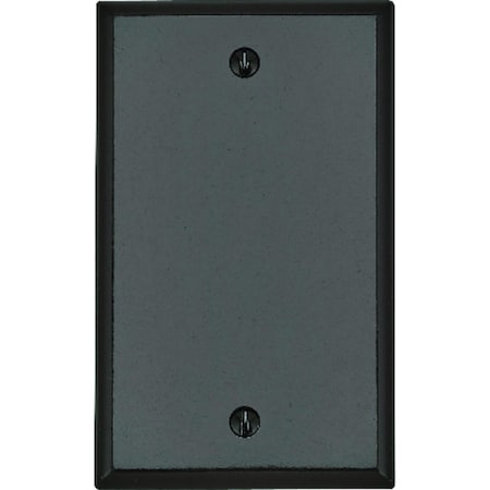 Leviton Faceplate, Number of Gangs: 1 Stainless Steel, Brown 85014-000